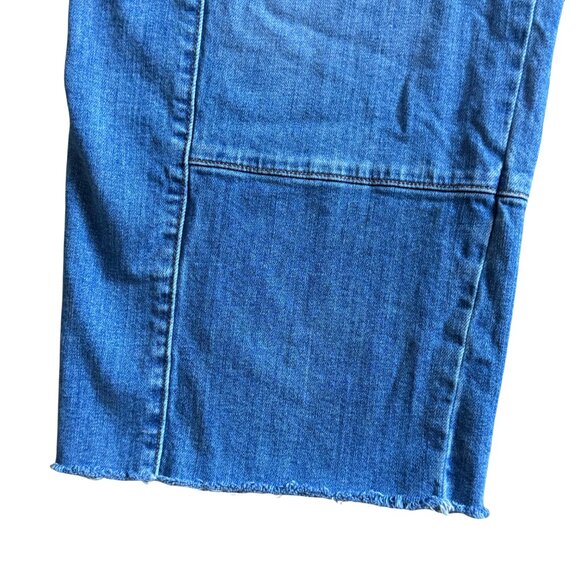 Anthropologie Pilcro Izzie Relaxed Pull-On Barrel High Waist Jeans Size Medium - Picture 11 of 12